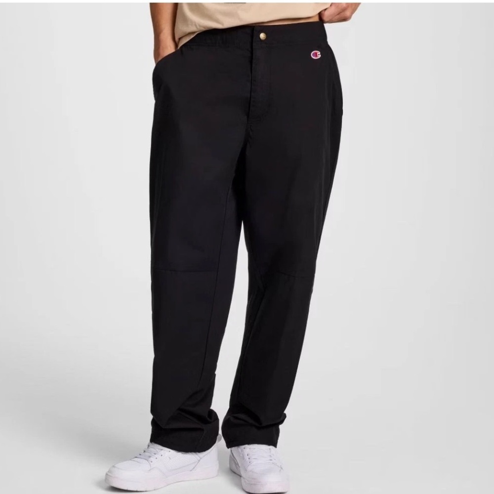 Champion Men's Black Homeroom s inched Ankle Woven Sweatpants Pants sz S NWT